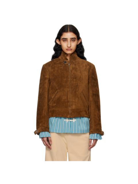 Brown Howard Leather Jacket