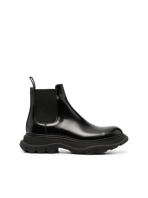 Alexander McQueen chunky sole Chelsea boots