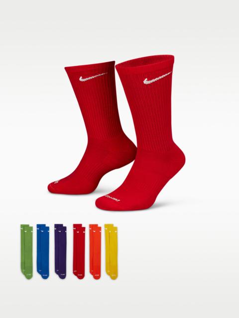 Nike Nike Everyday Plus Cushioned Training Crew Socks (6 Pairs)