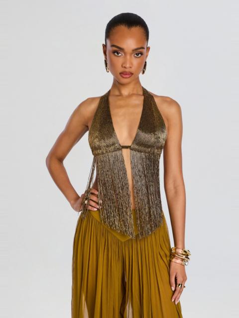 RETROFÊTE SEREYA EMBELLISHED TOP