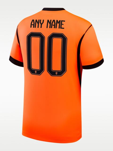 Nike Netherlands 2026 Stadium Home Men's Nike Dri-FIT Soccer Replica Jersey Custom Jersey By You