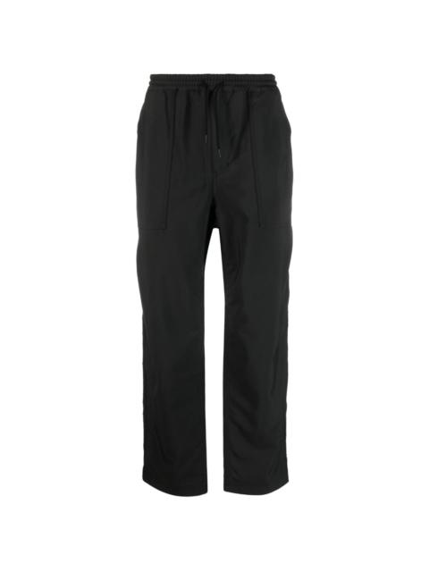 elasticated-waist track pants