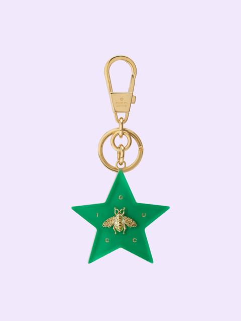 GUCCI Gucci bee star-shaped keychain