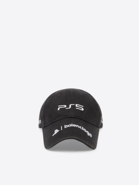 BALENCIAGA Playstation™ Cap in Black