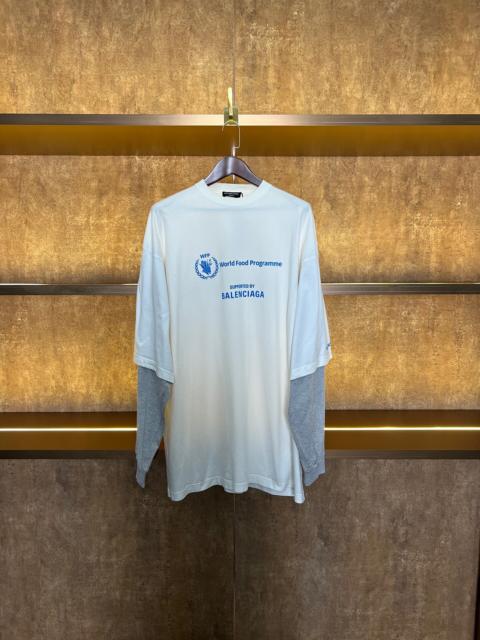 BALENCIAGA Balenciaga Fake Two‑Piece Top