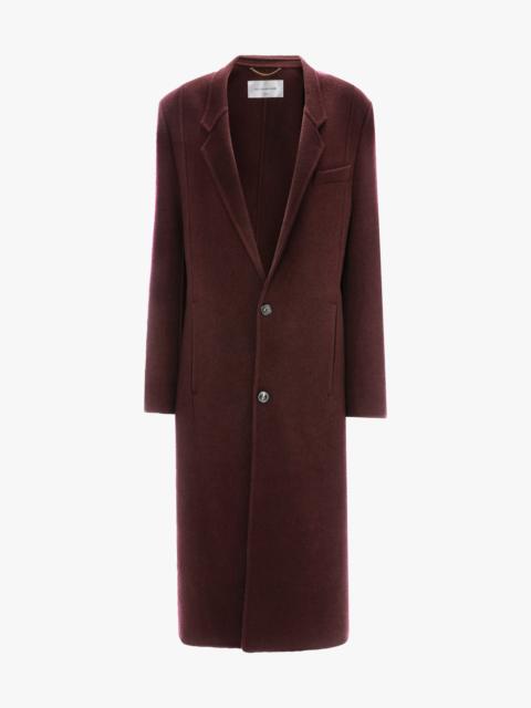 Victoria Beckham Tailored Coat In Acai