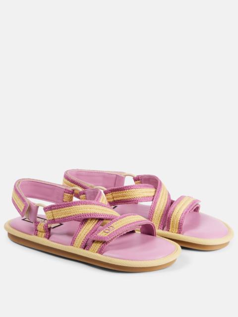 Valentino Lake Powell crochet sandals