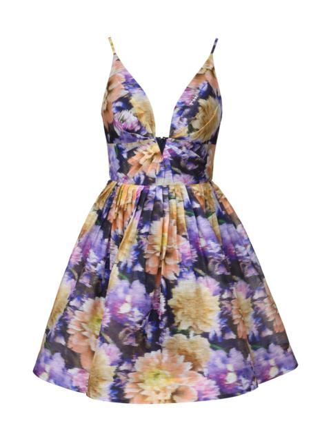 Zimmermann LUNA V NECK MINI DRESS