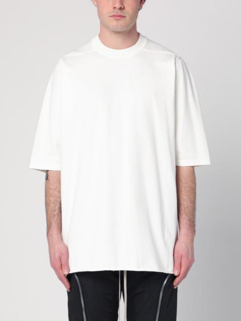 Rick Owens DRKSHDW Oversized white T-shirt in cotton