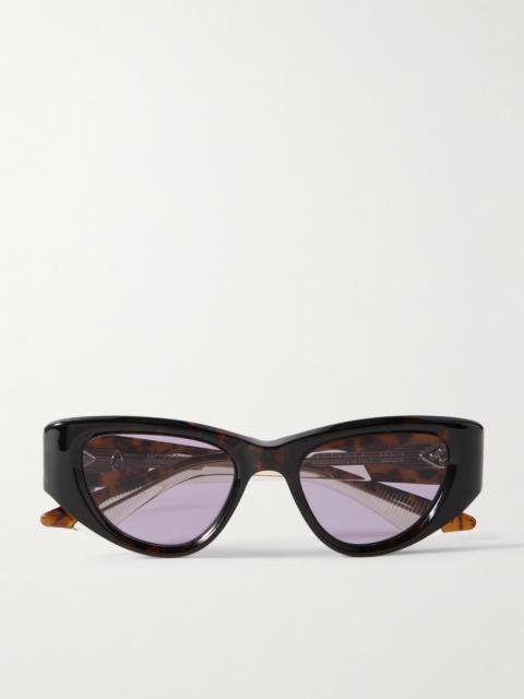 JACQUES MARIE MAGE Seymour D-frame Tortoiseshell Acetate Sunglasses