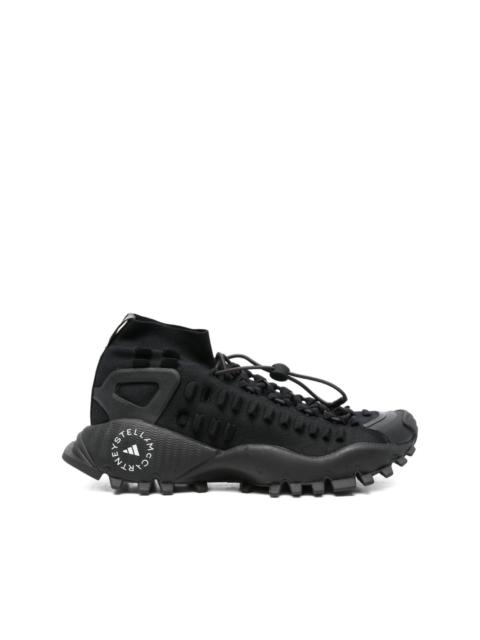 adidas ridged-sole lace-up sneakers