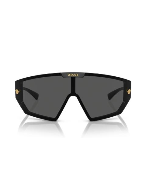 47mm Irregular Mask Sunglasses