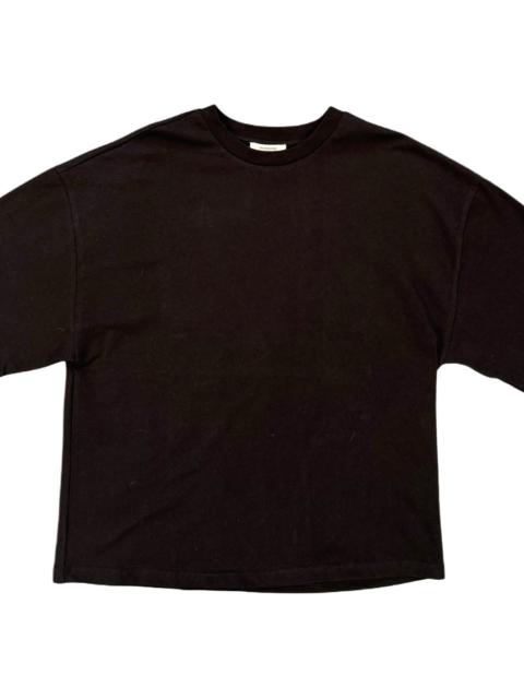 entire studios HEAVY BOXY TEE "Black" ESSS26TT01012 0015