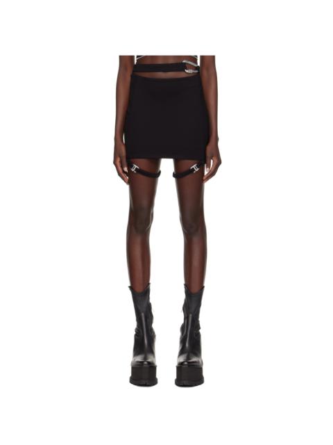 HELIOT EMIL™ Black Xerces Miniskirt