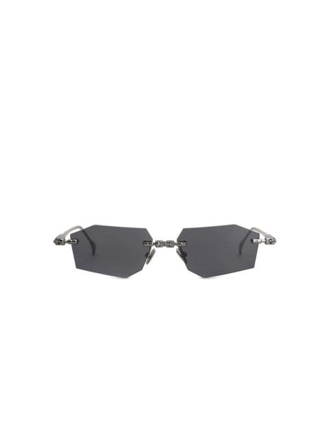Kuboraum geometric-framed sunglasses