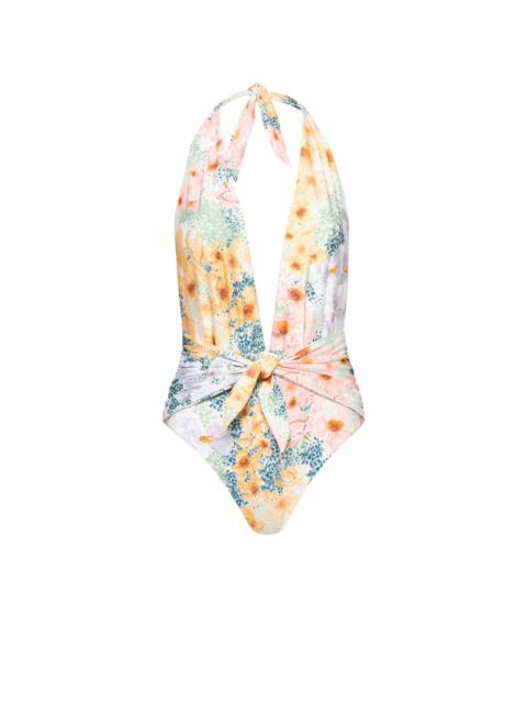 Agua by Agua Bendita Salm Florecer One Piece