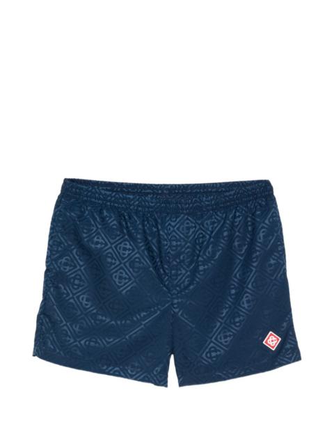 CASABLANCA logo-monogram swim shorts