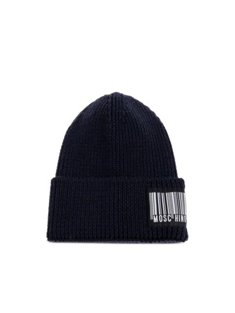 Moschino barcode-detail beanie