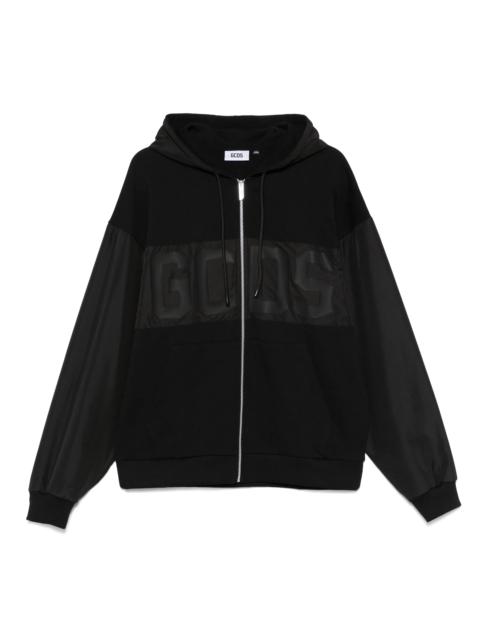GCDS Logo Zip-fastening Hoodie