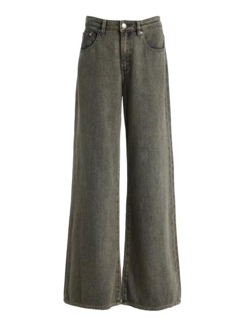 DL1961 DL Aura Alex Baggy Wide Leg Low Rise Jeans