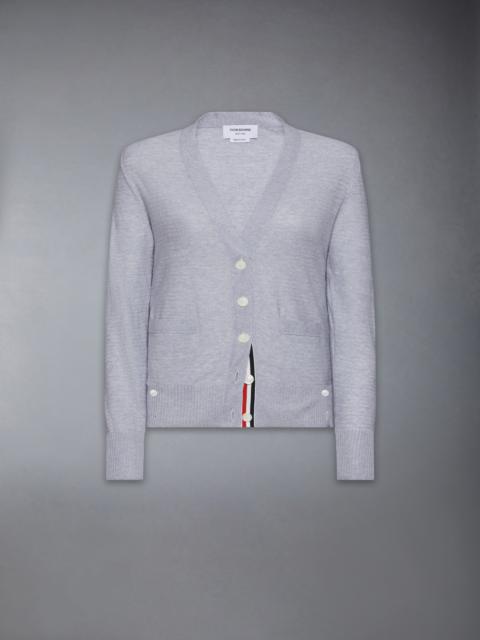 Thom Browne COTTON V NECK CARDIGAN