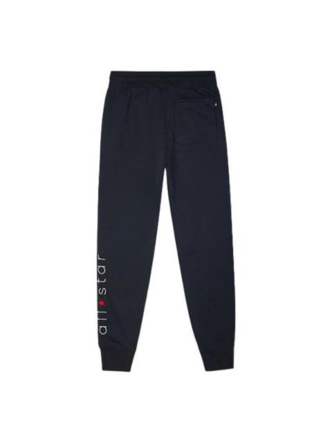 (WMNS) Converse All Star Jogger Sweatpants 'Black 10019803-A01