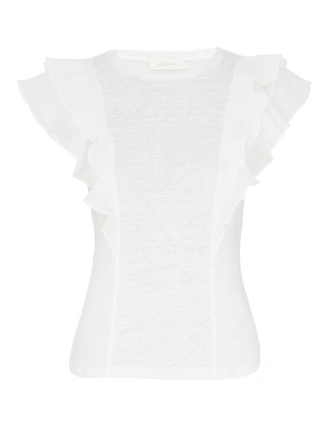 Zimmermann RUFFLE TEE