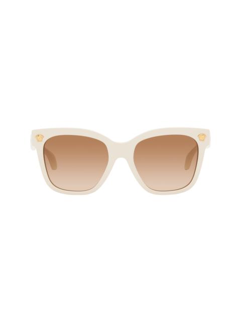 VERSACE White Medusa Sunglasses
