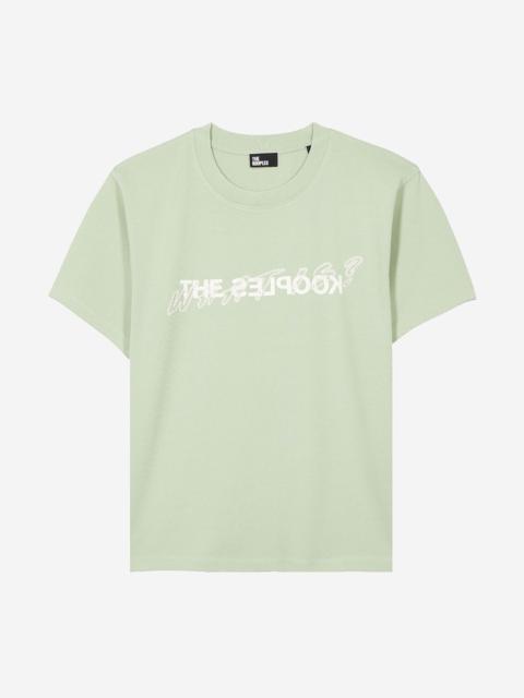 The Kooples WHAT IS T-SHIRT WITH GREEN RHINESTONES