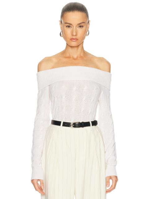Ralph Lauren Off The Shoulder Sweater