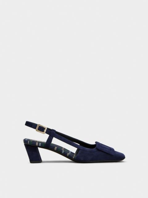Roger Vivier Belle Vivier Slingback Pumps in suede