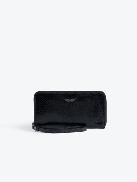 Zadig & Voltaire Compagnon Embossed Wallet