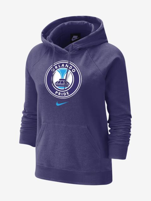 Orlando Pride Nike Women's Soccer Varsity Fleece Hoodie