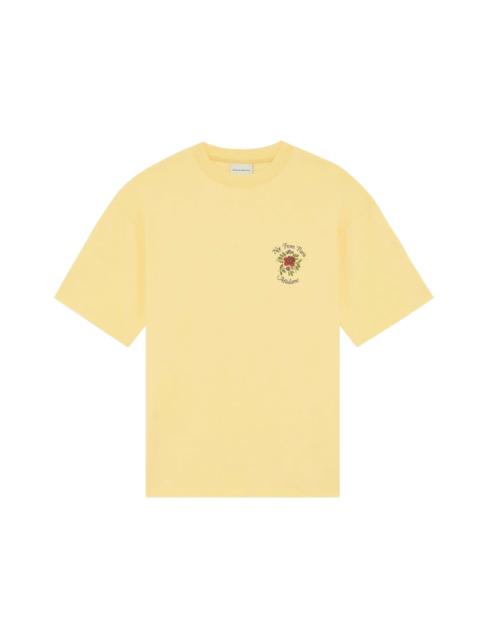 Drôle de Monsieur Rose Slogan T-shirt