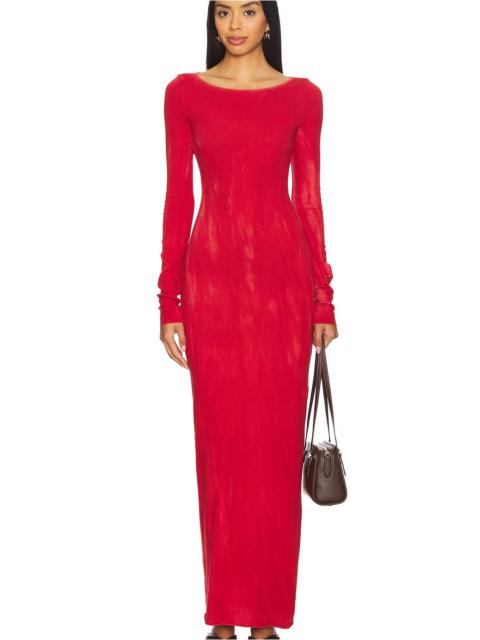 COTTONCITIZEN Marbella Long Sleeve Maxi Dress