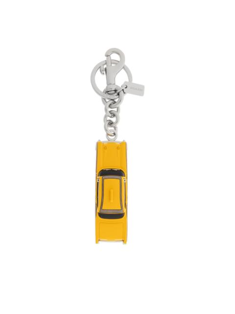 COACH small taxi-motif bag charm