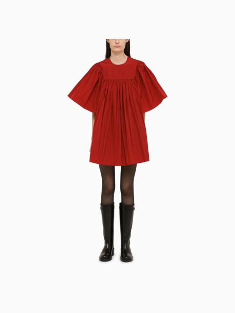 REDValentino Short red taffeta dress