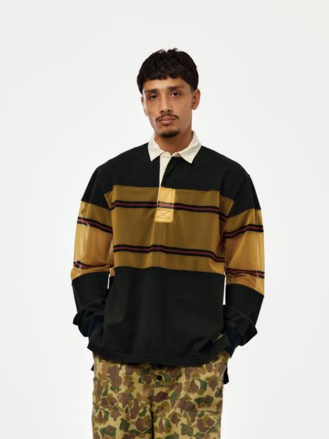 Kapital 16/-DENSE-JERSEY X SHEERJERSEY RUGBY SHIRT (BLACK)