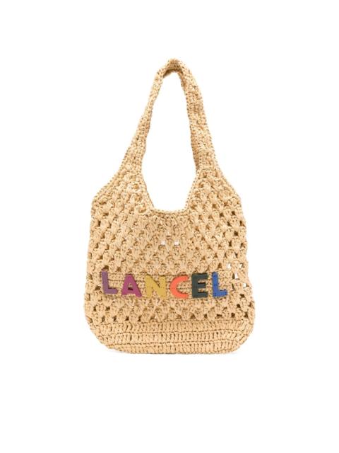 LANCEL logo-lettering shoulder bag