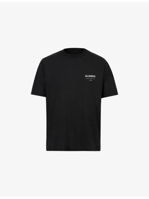 ALLSAINTS Underground Logo-Print Relaxed-Fit Cotton T-Shirt