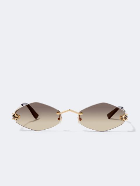 Cartier Panthère De Cartier oval sunglasses