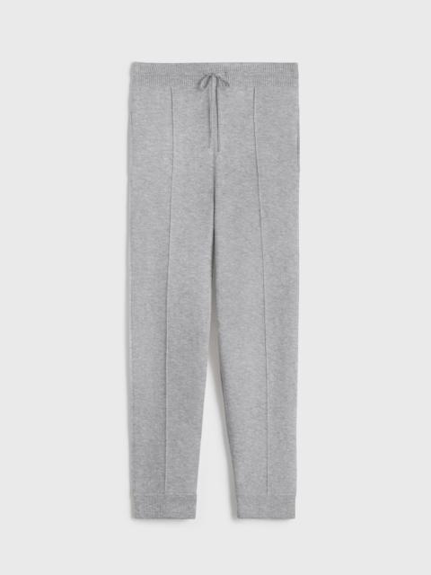 Totême Cotton cashmere sweatpants grey melange