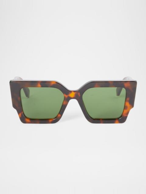 Off-White Catalina Arrow Rectangle Sunglasses