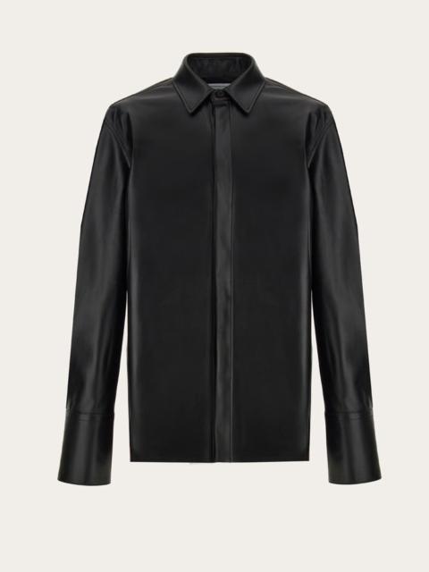 FERRAGAMO NAPPA SHIRT