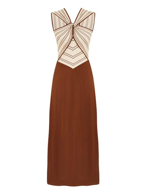 Zimmermann HYPNOTIC HALTER DRESS