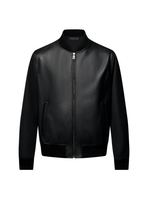 Louis Vuitton Reversible Leather Nylon Jacket