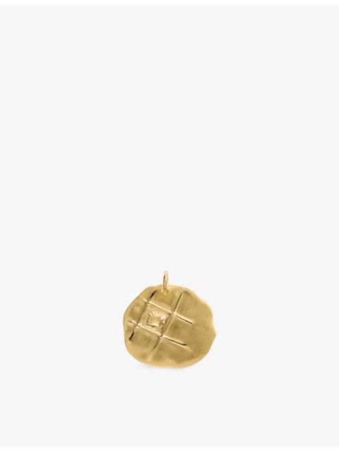 MONICA VINADER Journey 18ct Gold Vermeil Pendant