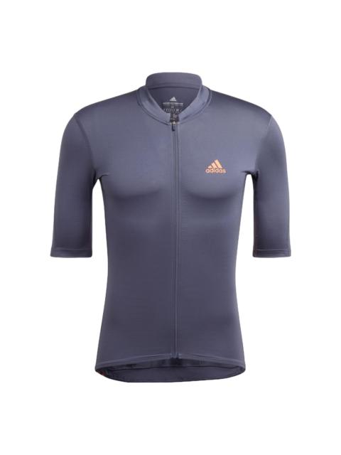 adidas adidas The Short Sleeve Cycling Jersey 'Grey' HM6427
