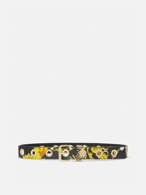 Chain Couture Logo Belt