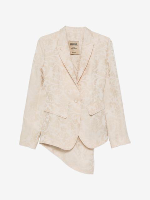 UMA WANG Kylie asymmetric blazer